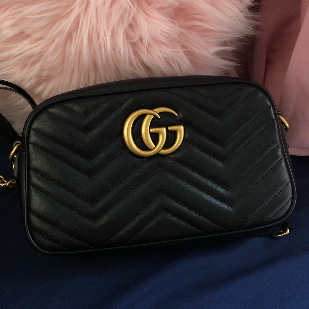 ❌SOLD❌GUCCI MARMONT MATELASSE SHOULDER BAG